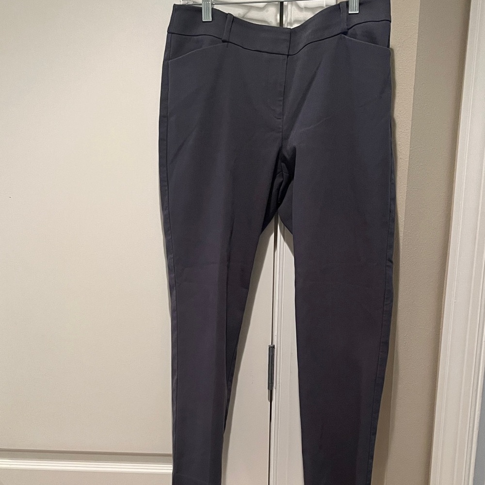 LOFT Charcoal Trousers